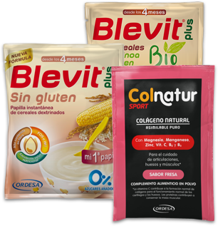 Pack Alimentación Familias deportistas con Blevit, Blevit Bio y Colnatur