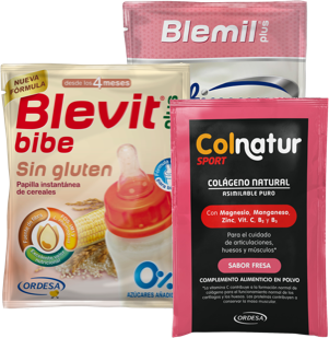 Pack Lactancia familias deportistas con Blemil, Blevit y Colnatur