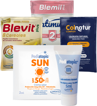 Pack Lo quiero todo con Blemil, Blevit, Pediatopic y Colnatur