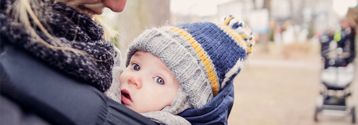 Cómo proteger a tu bebé ante la llegada del frío