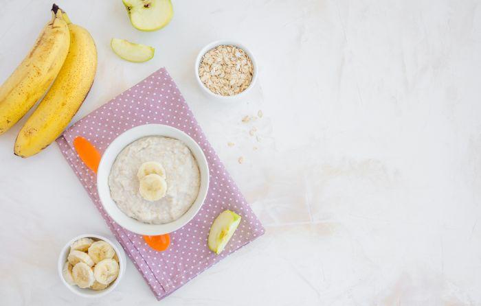 papilla de avena receta