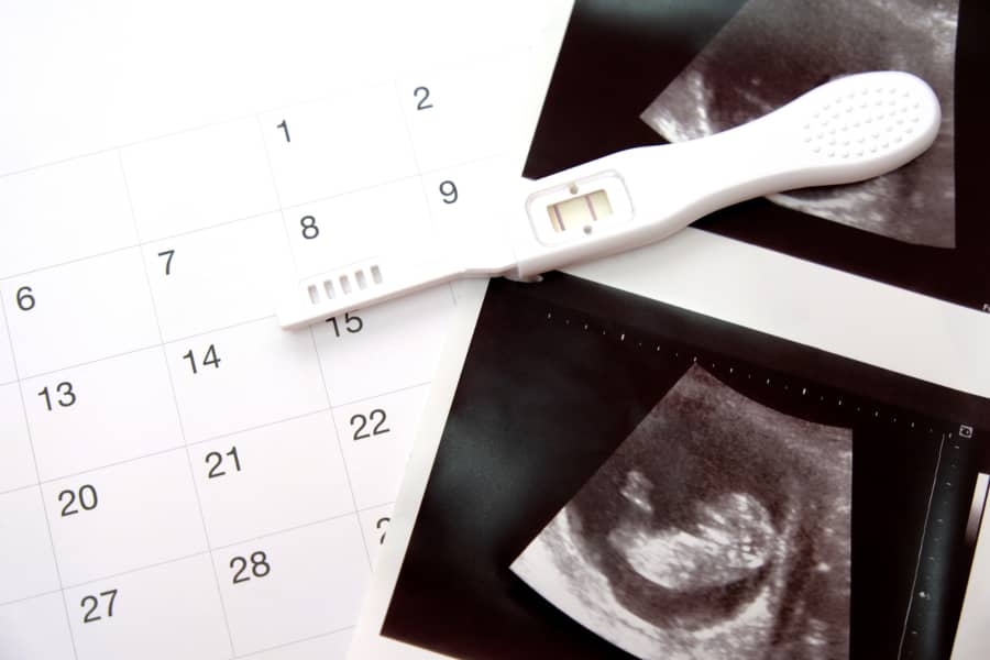 calendario para saber cómo se cuentan las semanas de embarazo